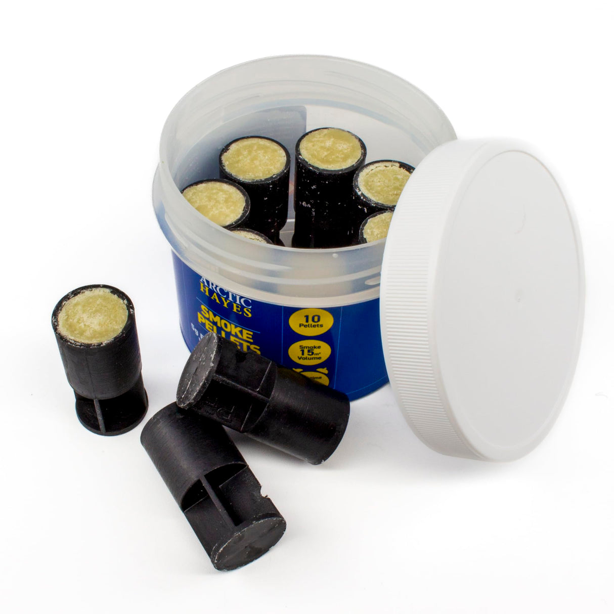 Kudos-Trading - Smoke Pellet 5g White High-Visibility, Non-Toxic, Reliable Performance for Safety Drills, Air Flow Tests, Plumbing, Theatrical Effects, Airflow Testing and Emergency Signaling.