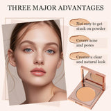 Colored Clay CC Undereye Corrector, Under Eye Color Corrector for Dark Circles with Brush, Under Eye Concealer,Conceal Hydrating Concealer for Women (1PCS-Natural)