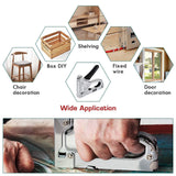 NEU MASTER Staple Gun, Light Duty Stapler Kit Come with 1600 pcs 5/16,3/8 inch JT21 Staple Strip, All Steel Tacker for General Repairs, Crafts, Upholstery, Decorating