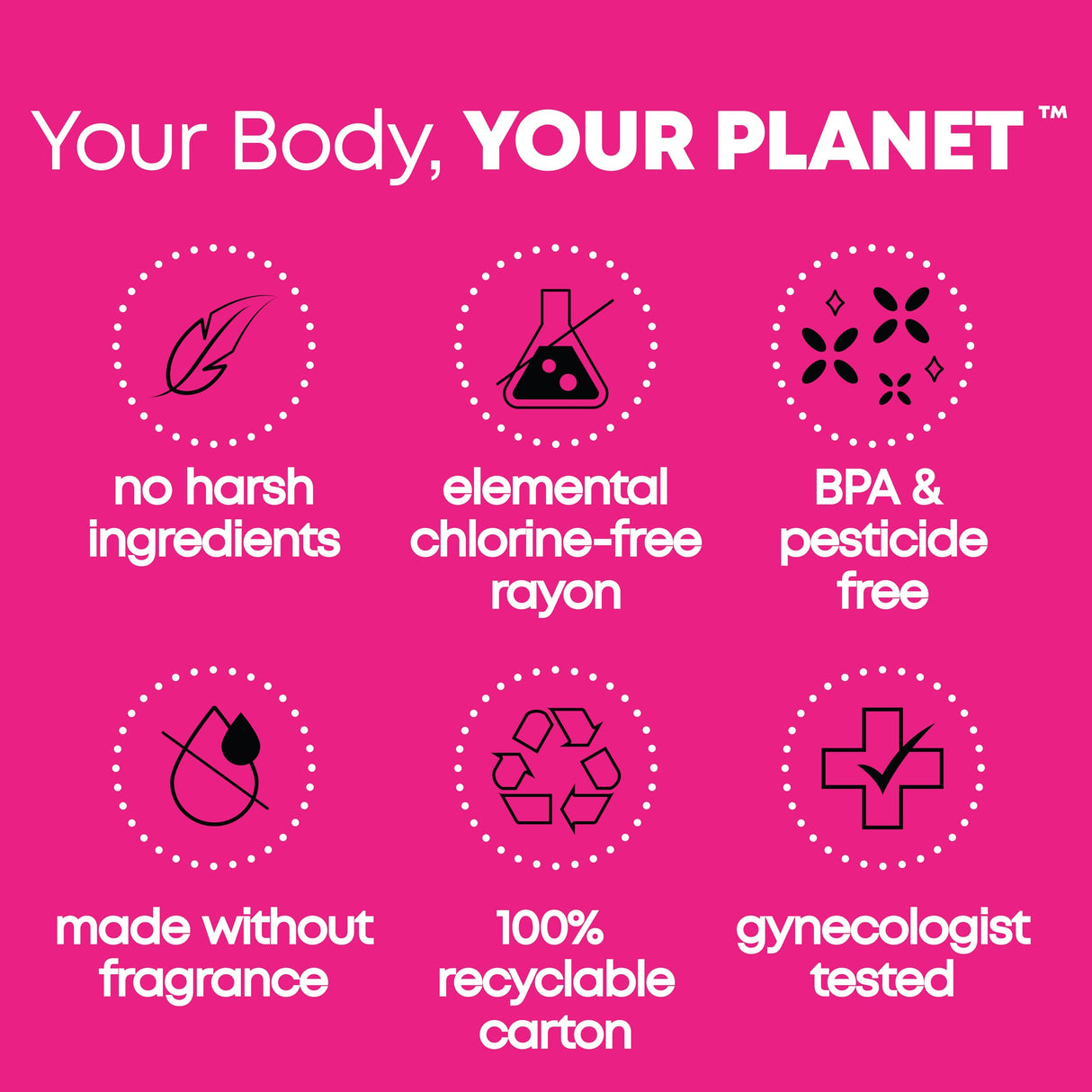 U by Kotex Click Compact Tampons, Super Plus Absorbency, Unscented, 192 Count (6 Packs of 32) (Packaging May Vary)