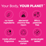 U by Kotex Click Multipack Tampons, Compact, Regular/Super Absorbency, Unscented, 120 Count (8 Packs of 15) (Packaging May Vary)