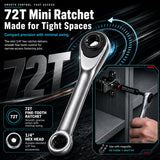 RLVKEAZ 88-Piece Impact Driver & Magnetic Screwdriver Bit Set, S2 Steel Security Torx Hex Phillips Square Triangle Slotted Bits, Mini Ratchet Wrench, Magnetic Bit Holders & Nut Driver, 1/4'' Hex Shank