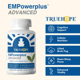 Truehope EMPowerplus Advanced Multivitamin for Women and Men - Broad-Spectrum Essential Multivitamin and Chelated Minerals to Support Cognitive Functions - Original Formulation - 120 Capsules