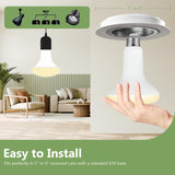 Sigalux BR30 Indoor LED Flood Bulbs for Recessed Cans, 7.5W (65W Replacement), 650LM, Soft White 2700K, Smooth Dimming, CRI 80, 110° Wide Beam, E26 Medium Base, Energy-Saving Lighting, 6 Pack