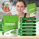 VivoNu Moringa Capsules | Pure Moringa Leaf Extracts, Energy, Skin & Gut Health Superfood, Rich in Antioxidants, Essential Vitamins & Amino Acids, Natural Green Superfood Supplement