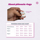 Phimosis Pro Kit with 20 x Phimosis Rings, 1 x Phimosis Cream, 1 x Phimosis oil, 1 x Track Sheet, 1 x 'How to use' booklet | Phimosis home kit | Proven results | Medical grade silicone