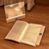 Choudao Tech LED Book Light and Night Light 2 in 1, 3 Color Temperatures & Stepless Dimming, USB Rechargeable Reading Light with Timer for Night Reading (White)