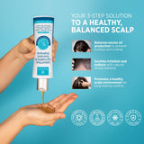 Roycederm Seborrheic Dermatitis & Psoriasis Shampoo and Conditioner Set - Effective Scalp Treatment for Folliculitis, Psoriasis, Dandruff, Dry Itchy Scalp - Soothing, Moisturizing Herbal Formula