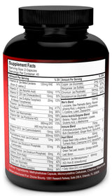 Mens Multivitamin – Daily Multivitamin for Men with Vitamin A C D E K B Complex, Calcium, Magnesium, Selenium, Zinc Plus Heart, Brain, Immune, and Men's Multivitamins – 90 Vegetarian Capsules