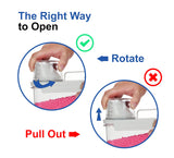 Laundry Detergent Dispenser, Liquid Laundry Container & Powder Soap Dispenser, 2 Pack Plastic Laundry Storage for Laundry Room Organization, Fabric Softener Dispenser (1.1L)