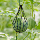Pack 10 Melon Hammock Watermelon Nets,Melon Hammock for Trellis Heavy Duty Watermelon Nets,Perfect for Growing Cantaloupe Black