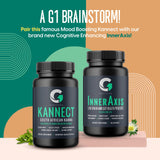 G1 NUTRITION Kannect Sceletium Tortuosum Dietary Supplement - 100mg Nano Infusion Extract for a Natural Calm & Mood Boost - Enhances Mental & Physical Health - 30 Servings
