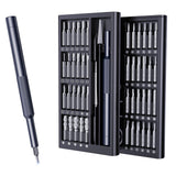 AXTH 50-in-1 Precision Screwdriver Set, Professional Magnetic Small Repair Tool Kit for Electronic Devices, Mini Screw Driver with Flat, Philips, Torx, Hex, Pentalobe, Triwing, Triangle and More