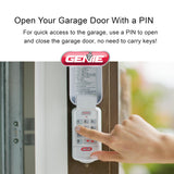 Genie Garage Door Opener Wireless Keyless Keypad - Safe & Secure Access - Compatible with All Genie Intellicode Garage Door Openers - Easy Entry into the Garage With a PIN - Model GK-R, White