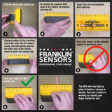 Franklin Sensors ProSensor M90 Stud Finder with 9-Sensors, Wood & Metal Stud Detector/Wall Scanner, Made in The USA