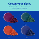 Speks Crags Ferrite Putty, 500+ Ferrite Stones in a Tin, Fidget Toy for Adults & Teens 14+, Desk Toy for Office, Christmas Gift, Holiday Stocking Stuffer, Stress Relief Present | Matte Indigo, Medium