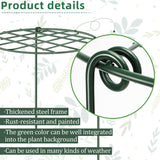 6 Pack 12 x 16 Inch Peony Cages and Supports for Outdoor Plants