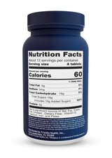 TRUEplus® Glucose Tablets, Assorted Flavor (Grape, Raspberry, Orange) - 50ct Bottle - 6 Pack