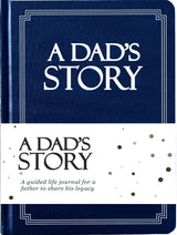 Dad's Life Story Journal (Hardcover): A Meaningful Keepsake for Dad to Share His Journey and Memories, Book Includes 250+ Prompt Questions, Sentimental Gifts for Father's Day, Birthday & Christmas