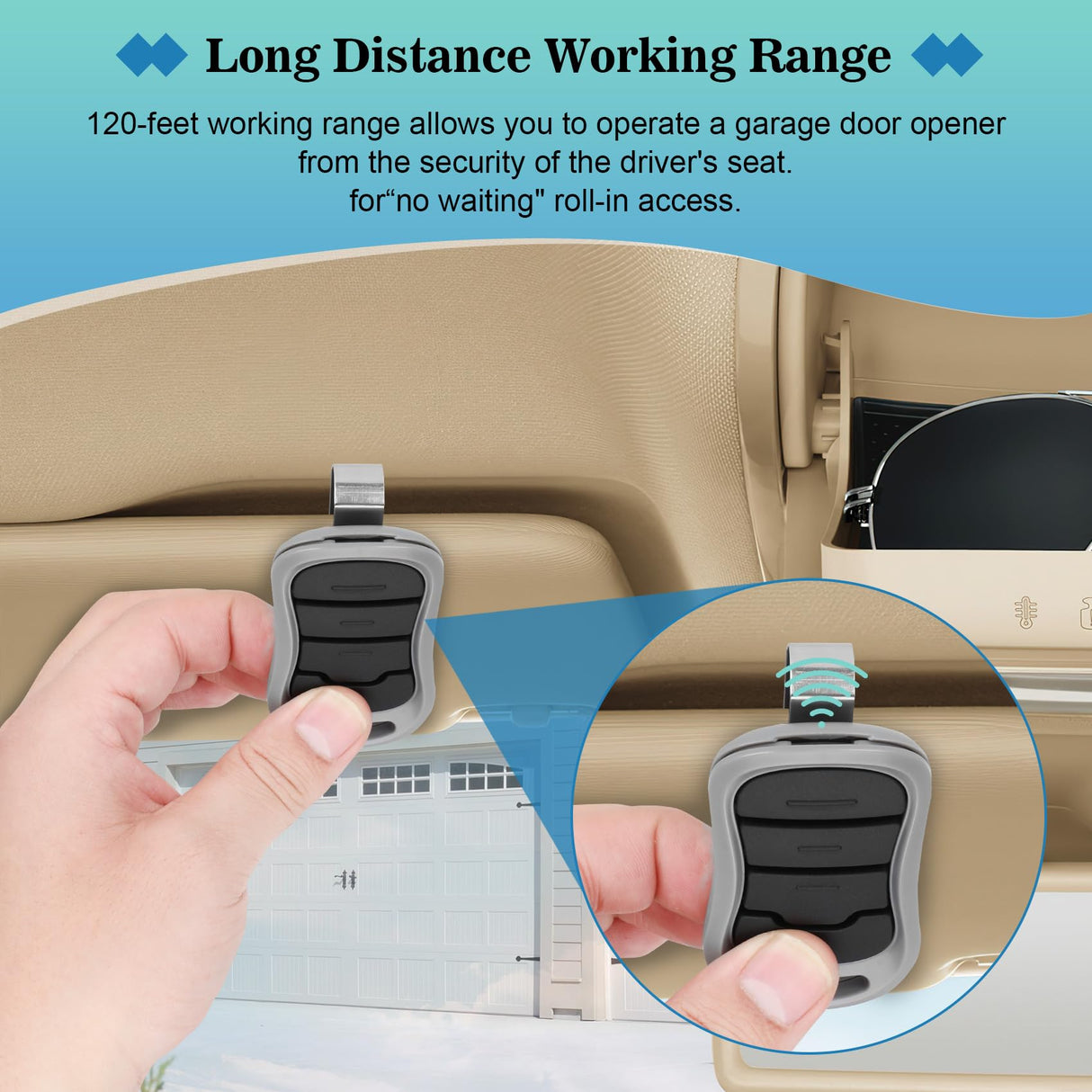 for Genie Garage Door Opener Keypad&Remote,Compatible with All Genie/Overhead Garage Door Opener, for Model GK-R 37332R OKP-BX GK-BX GWKP, GWK-IC, ACSDG, ACSDA1, ACSD1G, B8QACSDA, B8QACSDA1