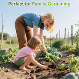 YIAD 2-in-1 Garden Hoe, 27"-39" Telescoping Steel Weeding Tool