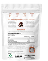 Micro Ingredients Pumpkin Seed Oil with Saw Palmetto 300 Softgels | Cold Pressed, Pure Virgin Oil, Essential Fatty Acids & Phytosterols | Non-GMO