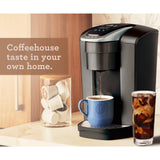 Keurig K-Elite Single Serve K-Cup Pod Coffee Maker, Brushed Slate