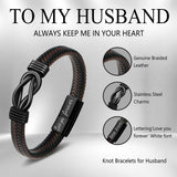 Anniversary Birthday Gifts for Husband Him Men from Wife Bracelets for Men