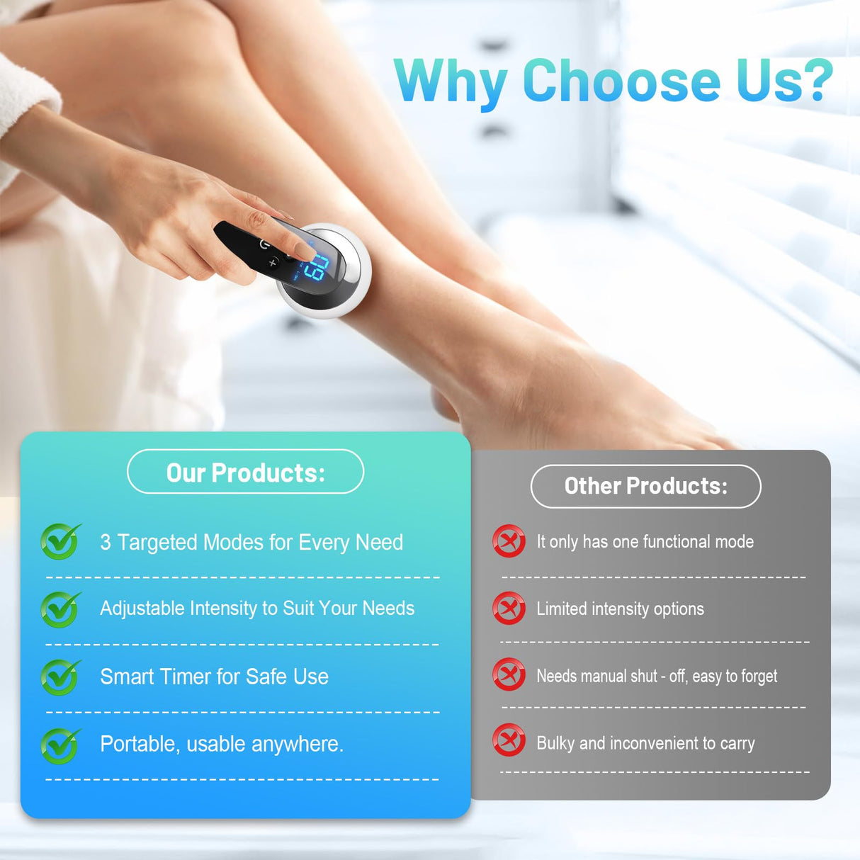 NeibuGlow Body Shaping Machine – Cordless Handheld Massager for Belly, Waist, Arms, Legs, Butt – Skin Firming Tool for Women-BS01