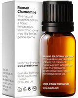 Gya Labs Roman Chamomile Essential Oil for Diffuser - 0.34 Fl Oz - 100% Pure Natural Roman Chamomile Oil for Skin, Hair, Face, Aromatherapy & Candle Making Scent