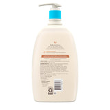 Aveeno Baby Daily Moisture Gentle Bath Wash & Shampoo with Natural Oat Extract, Hypoallergenic, Tear-Free & Paraben-Free Formula For Sensitive Hair & Skin, Lightly Scented, 33 fl. oz