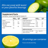 Belli Welli Fiber Supplement for Women & Men – Premium Daily Fiber Powder from Organic Acacia with Added Collagen, Electrolytes & Probiotics – No Bloat, Constipation & Gut Health Support (Cucumber)