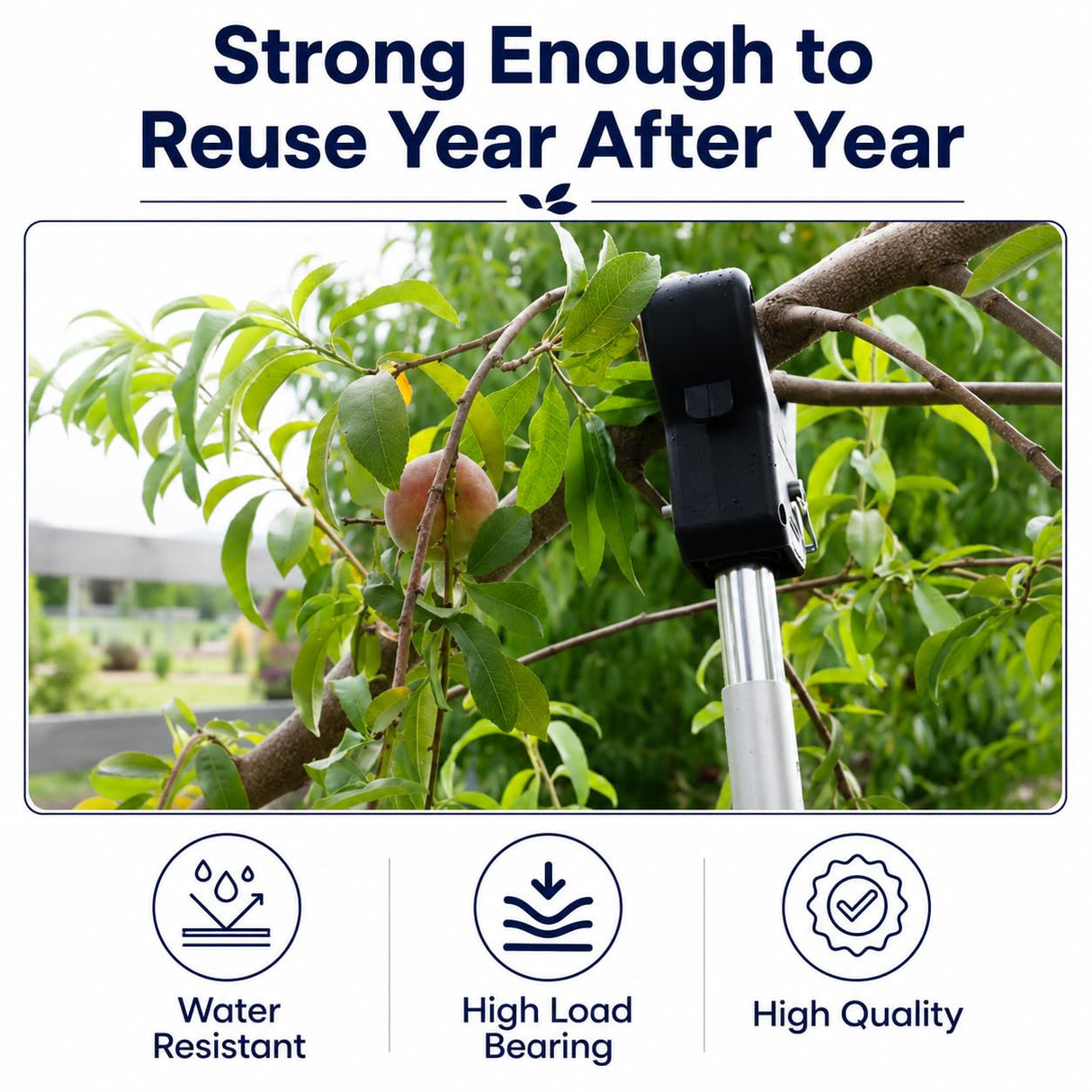 Tree Branch Crutch – Prevent Broken Limbs - Pole Sold Separate (2-Pack)