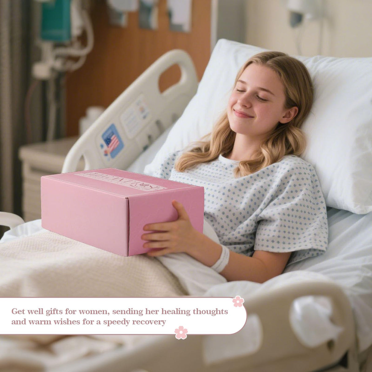 Birthday Gifts for Women Self Care Gift - Get Well Soon Gift Christmas Gifts - Rose Relaxing Spa Gift Basket Self Care Package for Women,Best Friend,Girlfriend,Wife,Mom,Sister,Her w/ Insulated Tumbler