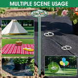 6 Inch Landscape Staples, Weed Barrier Fabric Stakes, Garden Pins (200pcs)