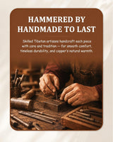Fashtour 100% Pure Copper Rings for Women & Men, Adjustable Handmade Rings