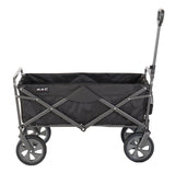 Mac Sports Collapsible Folding Outdoor Utility Wagon, Black
