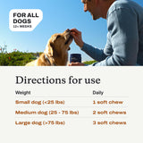 PetLab Co. Allergy & Immune Probiotic Chews, 30 Soft Chews, Pork