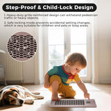 KHEOED Built-in Register Booster Fan with Cover for Air Heat Vent with Fan,Fits 4"x10" Duct/Ceiling/Floor Vents, Improves AC & Heating/Cooling,Quiet 10-Speed Household/Bedroom Ventilation,smart,Bronze