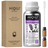 HIQILI 16 Ounces Lavender Essential Oil Pure, 100% Natural for Aromatherapy Diffuser, Skin Care, Hair, Includes Premium Glass Dropper-16 Fl Oz
