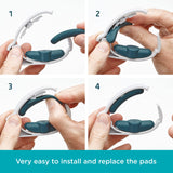 Lunderg Stabilizer Pads Replacements for Our Freedom Clamp - Premium Medical Grade Silicone Pads - Clamp NOT Included