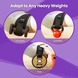 Hip Thrust Belt, Balency Hip Thrust Belt for Dumbbells Heavy, Booty Belt for Hip Thrust, Slip-Resistant Padding Hip Thrust Belt for Gym or Home Workouts, Hip Thrust Band for Dumbbell Kettlebell Plate