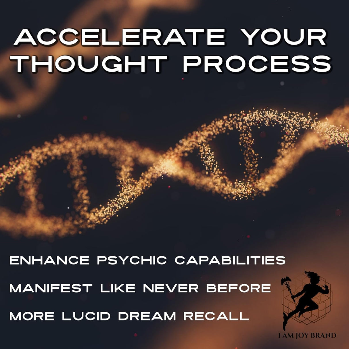 I Am Joy co. Ormus Gold Capsules Monoatomic Elements with Adaptogens Maca and Ashwaganda | May Help Balance Mood, Decalcify Pineal Gland, Repair DNA, Enhance Relaxation - 60 Vegan Capsules