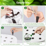 Growell 280Pcs Hydroponic Pods Kit, Seed Starter Refill for Indoor Garden