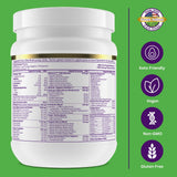 Paradise Herbs ORAC Energy Protein & Greens Powder, Antioxidant Power of 24 Servings of Fruits & Vegetables in 1 Scoop + 20g Protein, Unflavored, 15 Servings