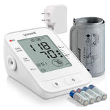 yuwell Blood Pressure Monitor for Home Use, Digital Monitors with Wide Range Arm Cuff, 99 Memories and Voice Broadcating, Batteries and AC Adapter inluded, Style 660 Series