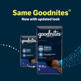 Goodnites Boys' Nighttime Bedwetting Underwear, Size Large (68-95 lbs), 75 Ct (3 Packs of 25), Packaging May Vary