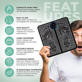 nooro Portable Foot Massager - Soothing Comfort & Revitalization for Tired Feet, 15 Minute Massage with 6 Settings, Pulse Sensation with Deep Tissue Results