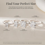 EAMTI 3CT 925 Sterling Silver 14K Gold Plated Engagement Rings Radiant Cut Solitaire Cubic Zirconia CZ Wedding Promise Rings for Her Wedding Bands for Women Size 6.5