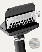 New Magnetic Grease Catcher for Blackstone Griddle, Rear Grease Drainage Funnel with Movable 304 Stainless Grease Gate, Larger Diameter Silicone Hose, Flexible Grease Capacity, Blackstone Accessory